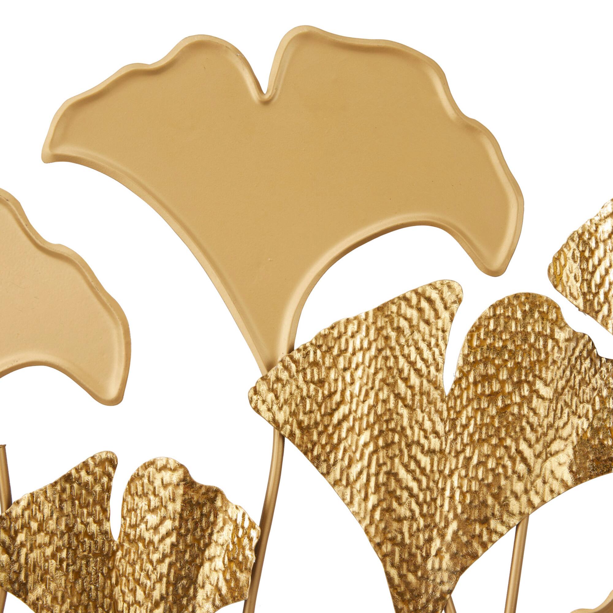 Gold Bohemian Nature Wall Decor, 35" x 1" x 35"